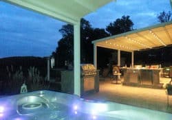 patio with accessories in Chester County
