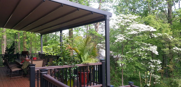 Deck Awnings Chester County Milanese Remodeling