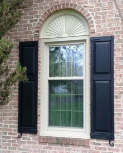 Circletop Trim with Shutters