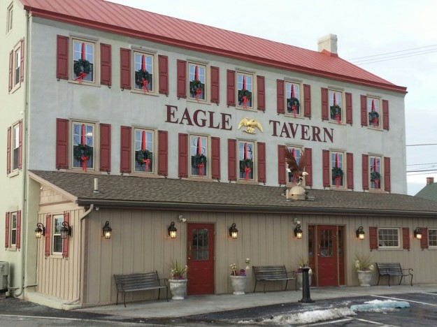 Milanese Remodeling Replacement Windows at the Old Eagle Tavern keep the "Historic Look" with up-to-date Energy-Efficient and Maintenance-Free Windows.