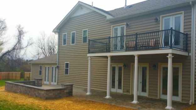 Two story patio