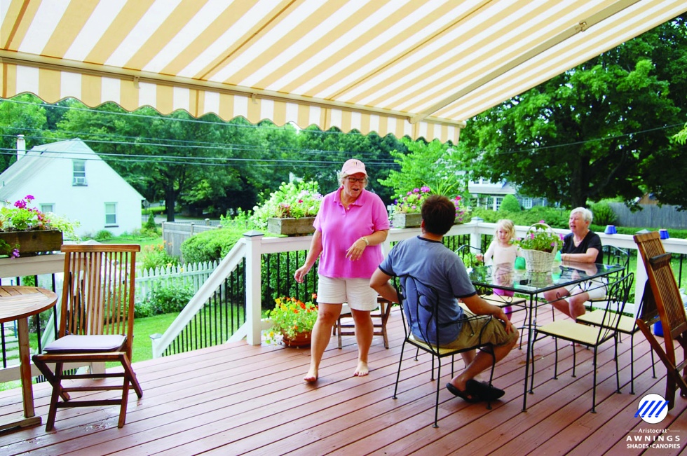 Skin Cancer is preventable and Milanese Remodeling Awnings block over 99% of the Sun's Harmful Rays to protect you and your family.