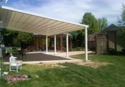Get the protection you need with a Motorized Retracctable Patio Roof - GENNIUS!