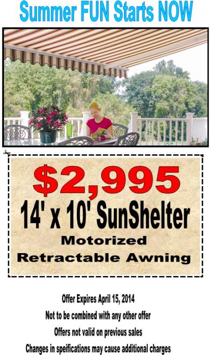 Durasol SunShelter Awning Sale