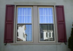 New windows at the Historic Eagle Tavern