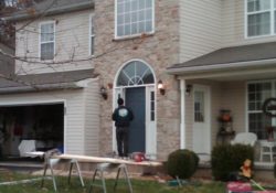 New Front Entry Door in East Fallowfield, PA 19320 by Milanese Remodeling