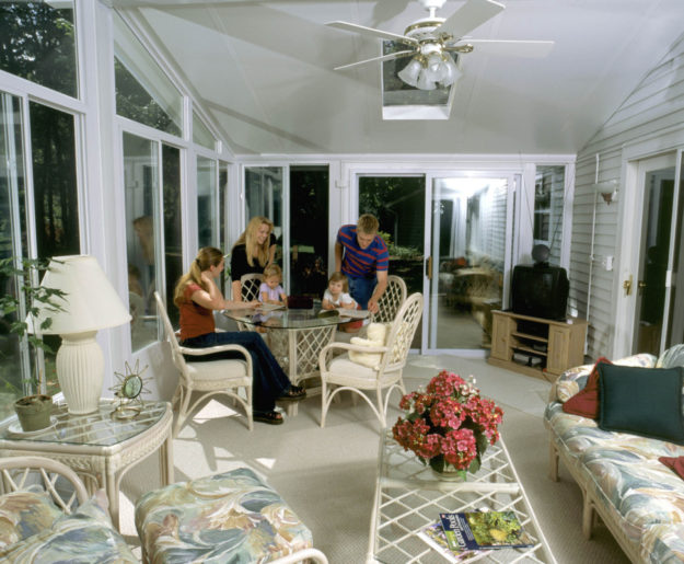 Convert deck to Sunroom