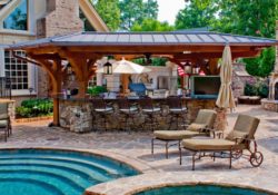 Outdoor Kitchens, poolside