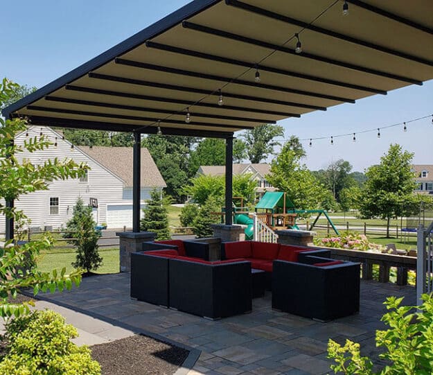 outdoor pergola in Downingtown