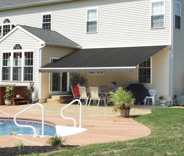Outback patio with pool