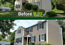 west chester home before and after siding and windows
