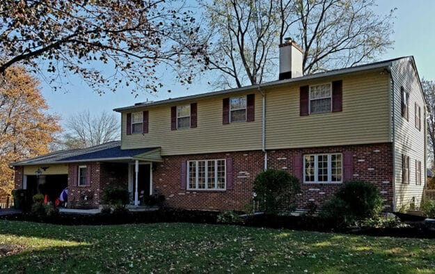 chester springs house before exterior remodel