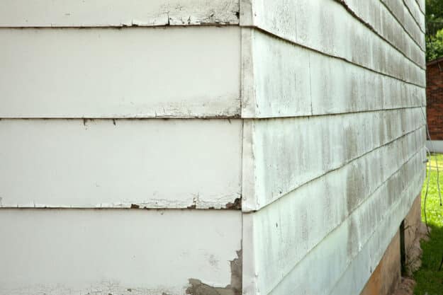 damaged siding