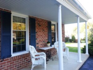 double hung window