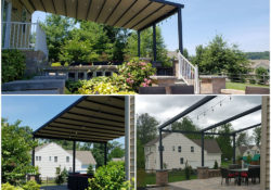 Retractable Pergola Awning in Downingtown