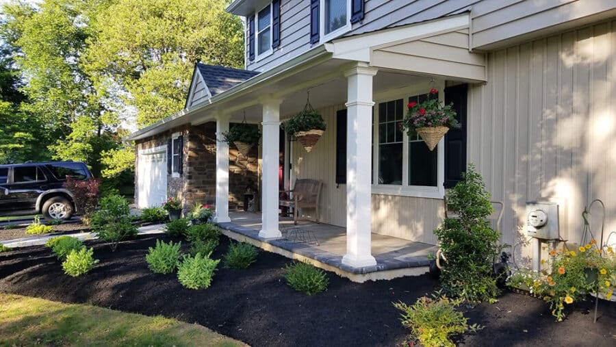New Siding, Porch, Walkway & More in Chester Springs Milanese Remodeling