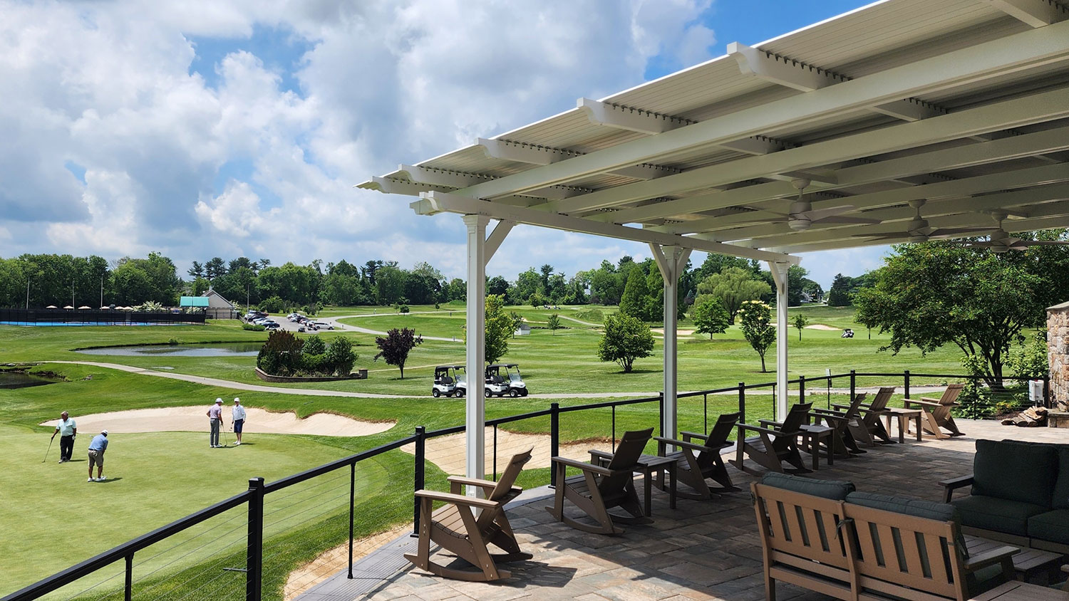 Intellishade Pergola for Country Club