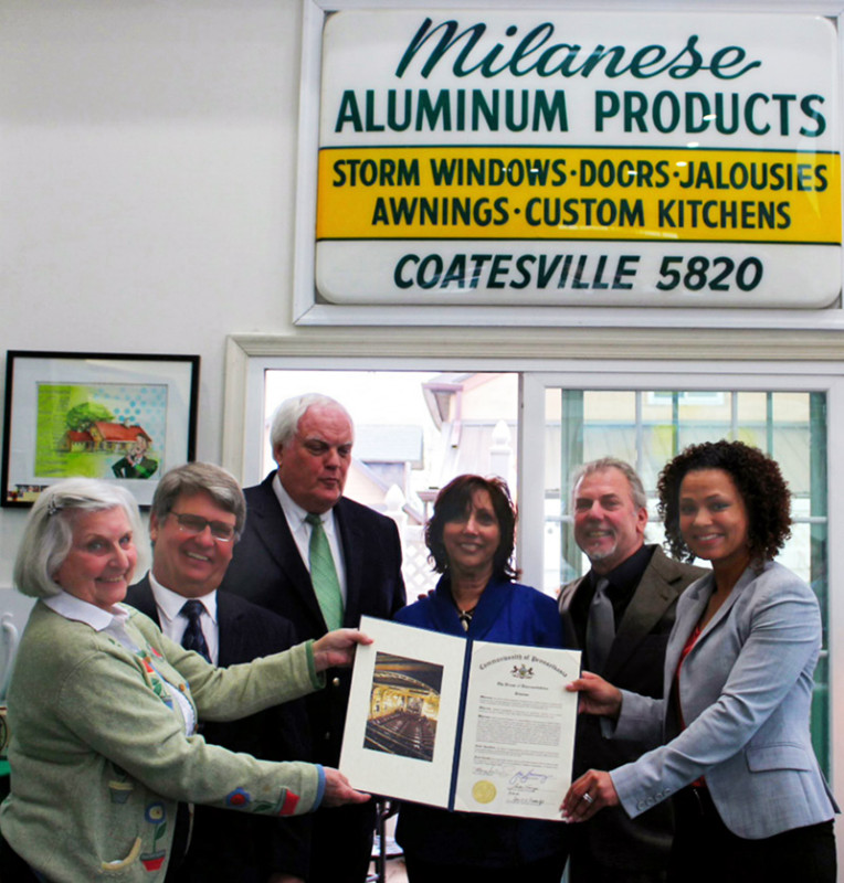 Millanese Remodeling receives honary citation from the PA House of Representatvies